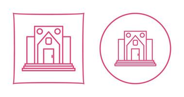 Museum Building Vector Icon