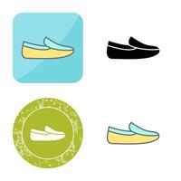 Men's Loafers Vector Icon