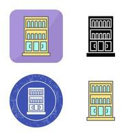 Book Shelf Vector Icon