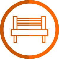 Bench Vector Icon Design