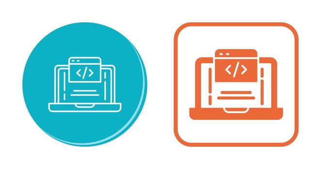 Coding Vector Icon