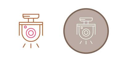 icono de vector de cámara de seguridad