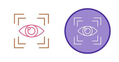 Eye Scan Vector Icon