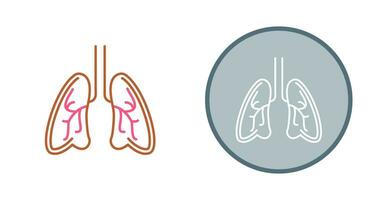 Lungs Vector Icon