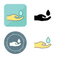 Hands Airdrop Vector Icon