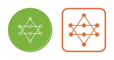 Unique Networks Vector Icon