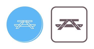Picnic of Table Vector Icon
