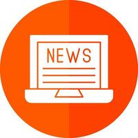 diseño de icono de vector de noticias