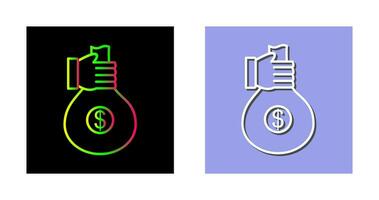 Unique Money Sharing Vector Icon