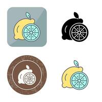 Lemon Vector Icon