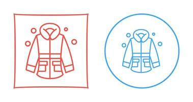 Winter Jacket Vector Icon