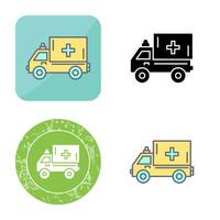 Ambulance Vector Icon