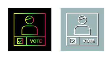 Candidate Banner Vector Icon