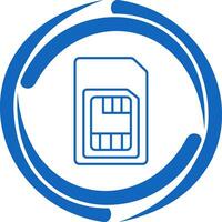 Sim Card Vector Icon