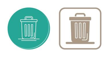 Trash Can Vector Icon