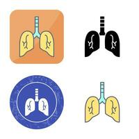 Lung Vector Icon