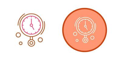 Wall Clock Vector Icon