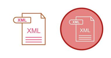 XML Vector Icon