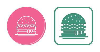 Hamburger Vector Icon