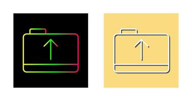 Unique Folder Vector Icon