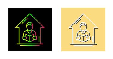 Home Learning Vector Icon