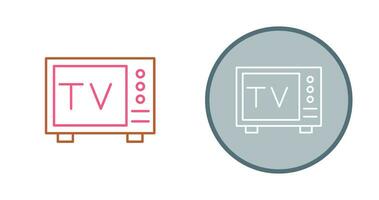 icono de vector de tv