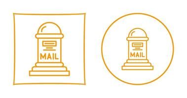 Mail Box Vector Icon