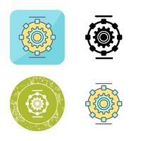 Automated Process Vector Icon