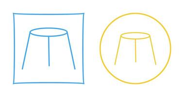 Unique Stool Vector Icon