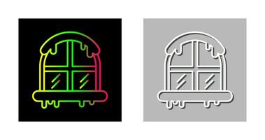 icono de vector de ventana