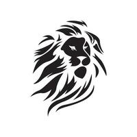 Lion head logo template vector icon
