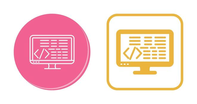 Coding Vector Icon