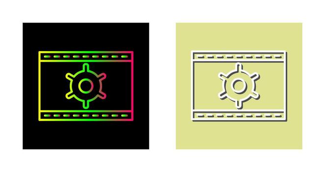 icono de vector de optimización web único