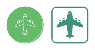 Flying Airplane Vector Icon