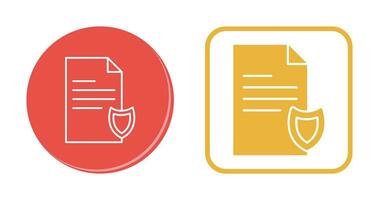 Private Document Vector Icon