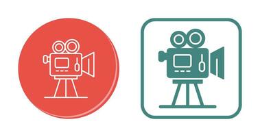 Movie camera Vector Icon