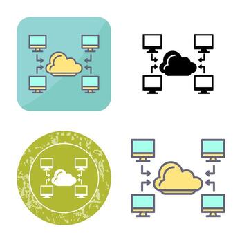 Computer Vector Icon