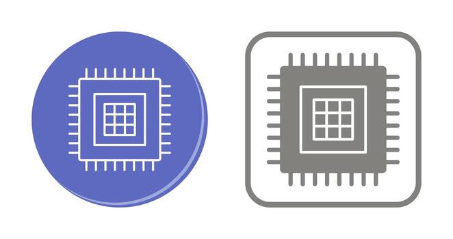 Processor Vector Icon