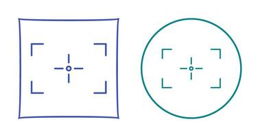 Unique Focus Vector Icon