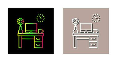 Work Table Vector Icon