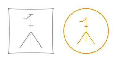 Unique Stand Vector Icon