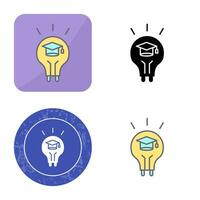 Light Bulb Vector Icon