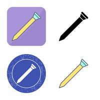 Nail Vector Icon