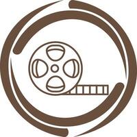 Film Reel Vector Icon