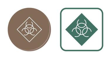 Biological Hazard Vector Icon