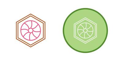 Unique Hexagonal Diaphram Vector Icon