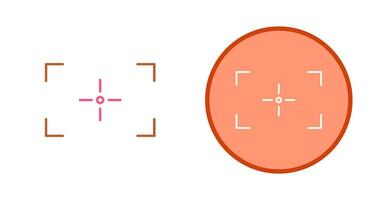 Unique Focus Vector Icon