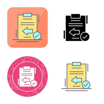 Return Vector Icon