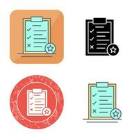 Task List Vector Icon