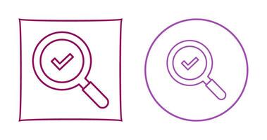 Magnifying Glass Vector Icon